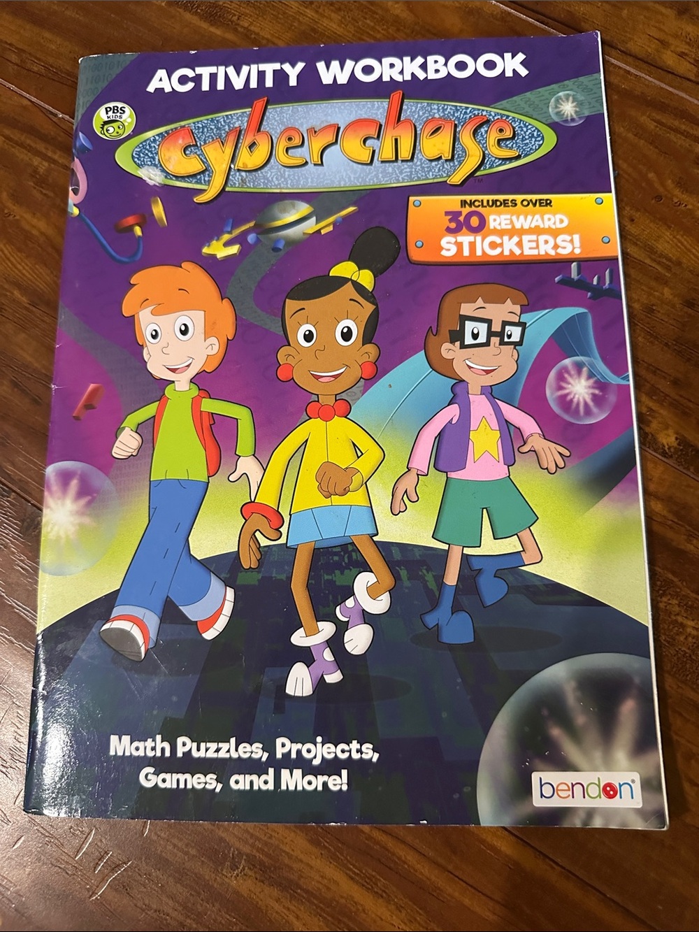 PBS Kids Cyberchase Activity Workbook for Ages 7-11 Includes Rewards Stickers